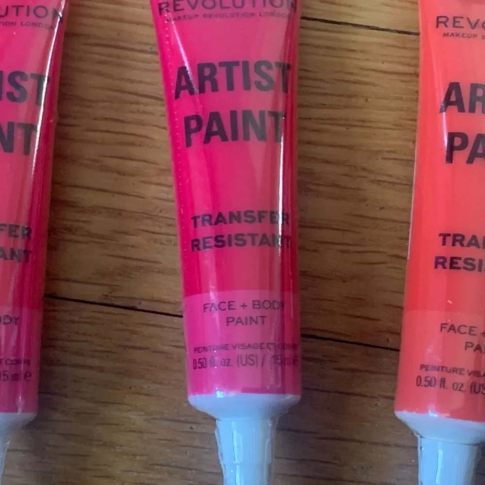 5X Revolution artist face & body paint dance costume